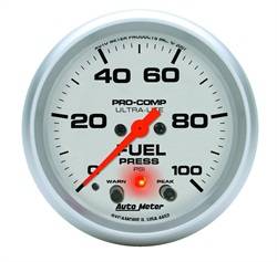 Auto Meter - Ultra-Lite Electric Fuel Level Gauge - Auto Meter 4472 UPC: 046074044724 - Image 1