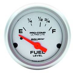 Auto Meter - Ultra-Lite Electric Fuel Level Gauge - Auto Meter 4315 UPC: 046074043154 - Image 1