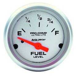 Auto Meter - Ultra-Lite Electric Fuel Level Gauge - Auto Meter 4316 UPC: 046074043161 - Image 1