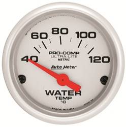Auto Meter - Ultra-Lite Electric Water Temperature Gauge - Auto Meter 4337-M UPC: 046074133992 - Image 1