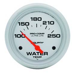 Auto Meter - Ultra-Lite Electric Water Temperature Gauge - Auto Meter 4437 UPC: 046074044373 - Image 1