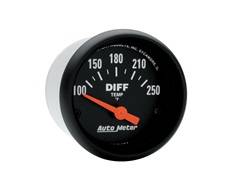 Auto Meter - Z-Series Electric Differential Temperature Gauge - Auto Meter 2636 UPC: 046074026362 - Image 1