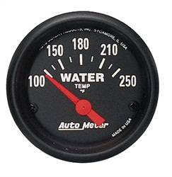 Auto Meter - Z-Series Electric Water Temperature Gauge - Auto Meter 2635 UPC: 046074026355 - Image 1