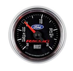 Auto Meter - Ford Racing Series Boost-Vac/Pressure Gauge - Auto Meter 880074 UPC: 046074140020 - Image 1