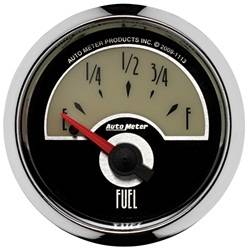 Auto Meter - Cruiser Fuel Level Gauge - Auto Meter 1113 UPC: 046074011139 - Image 1