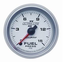 Auto Meter - Ultra-Lite II Electric Fuel Pressure Gauge - Auto Meter 4961 UPC: 046074049613 - Image 1