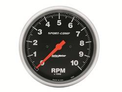 Auto Meter - Sport-Comp In-Dash Electric Tachometer - Auto Meter 3990 UPC: 046074039904 - Image 1