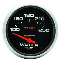 Auto Meter - Pro-Comp Electric Water Temperature Gauge - Auto Meter 5437 UPC: 046074054372 - Image 1