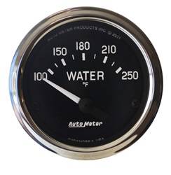 Auto Meter - Cobra Electric Water Temperature Gauge - Auto Meter 201015 UPC: 046074147401 - Image 1