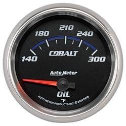 Auto Meter - Cobalt Electric Oil Temperature Gauge - Auto Meter 7948 UPC: 046074079481 - Image 1