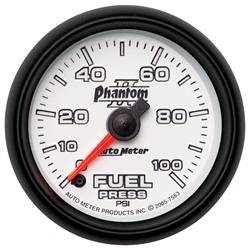 Auto Meter - Phantom II Electric Fuel Pressure Gauge - Auto Meter 7863 UPC: 046074078637 - Image 1