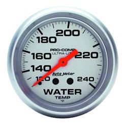 Auto Meter - Ultra-Lite Mechanical Water Temperature Gauge - Auto Meter 4433 UPC: 046074044335 - Image 1