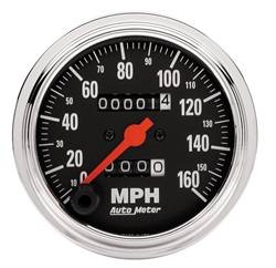 Auto Meter - Traditional Chrome Mechanical Speedometer - Auto Meter 2494 UPC: 046074024948 - Image 1