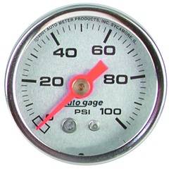 Auto Meter - Autogage Fuel Pressure Gauge - Auto Meter 2180 UPC: 046074021800 - Image 1