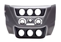 Auto Meter - Mounting Solutions Triple Console Pod - Auto Meter 20029 UPC: 046074135767 - Image 1