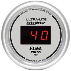 Auto Meter - Ultra-Lite Digital Fuel Pressure Gauge - Auto Meter 6563 UPC: 046074065637 - Image 1