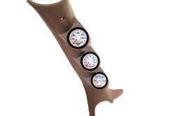 Auto Meter - Triple A-Pillar Gauge Kit - Auto Meter 7098 UPC: 046074070983 - Image 1