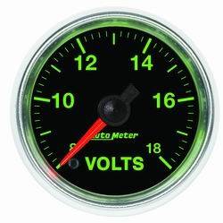 Auto Meter - GS Electric Voltmeter - Auto Meter 3891 UPC: 046074038914 - Image 1