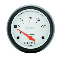 Auto Meter - Phantom Electric Fuel Level Gauge - Auto Meter 5816 UPC: 046074058165 - Image 1
