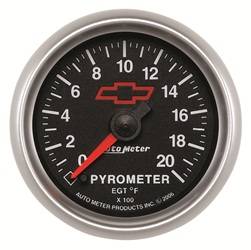 Auto Meter - GM Series Electric Pyrometer Gauge Kit - Auto Meter 3645-00406 UPC: 046074136146 - Image 1