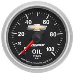Auto Meter - GM Series Electric Oil Pressure Gauge - Auto Meter 880447 UPC: 046074148422 - Image 1