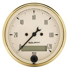 Auto Meter - Golden Oldies Electric Programmable Speedometer - Auto Meter 1588 UPC: 046074015885 - Image 1