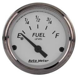 Auto Meter - American Platinum Electric Fuel Level Gauge - Auto Meter 1906 UPC: 046074019067 - Image 1
