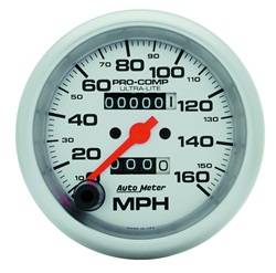 Auto Meter - Ultra-Lite In-Dash Mechanical Speedometer - Auto Meter 4493 UPC: 046074044939 - Image 1