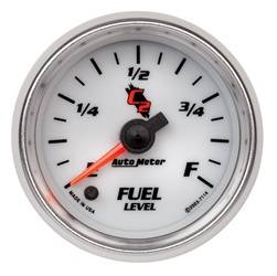 Auto Meter - C2 Electric Programmable Fuel Level Gauge - Auto Meter 7114 UPC: 046074071140 - Image 1