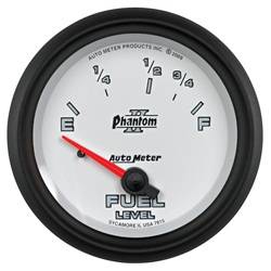 Auto Meter - Phantom II Electric Fuel Level Gauge - Auto Meter 7815 UPC: 046074078156 - Image 1