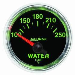 Auto Meter - GS Electric Water Temperature Gauge - Auto Meter 3837 UPC: 046074038372 - Image 1
