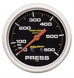 Auto Meter - Pro-Comp Liquid-Filled Mechanical Pressure Gauge - Auto Meter 5425 UPC: 046074054259 - Image 1
