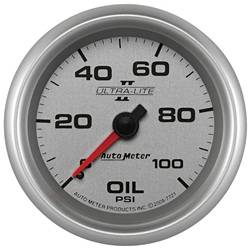 Auto Meter - Ultra-Lite II Mechanical Oil Pressure Gauge - Auto Meter 7721 UPC: 046074077210 - Image 1