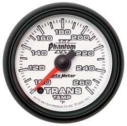 Auto Meter - Phantom II Electric Transmission Temperature Gauge - Auto Meter 7557 UPC: 046074075575 - Image 1