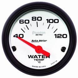 Auto Meter - Phantom Electric Water Temperature Gauge - Auto Meter 5737-M UPC: 046074134159 - Image 1