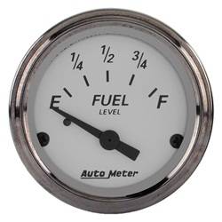 Auto Meter - American Platinum Electric Fuel Level Gauge - Auto Meter 1905 UPC: 046074019050 - Image 1