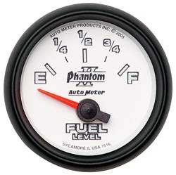 Auto Meter - Phantom II Electric Fuel Level Gauge - Auto Meter 7516 UPC: 046074075162 - Image 1