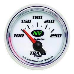 Auto Meter - NV Electric Transmission Temperature Gauge - Auto Meter 7349 UPC: 046074073496 - Image 1