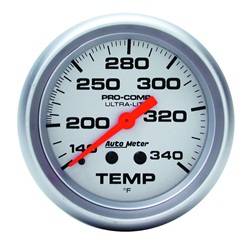 Auto Meter - Ultra-Lite Mechanical Water Temperature Gauge - Auto Meter 4435 UPC: 046074044359 - Image 1
