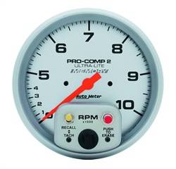 Auto Meter - Ultra-Lite In-Dash Dual Range Tachometer - Auto Meter 4499 UPC: 046074044991 - Image 1