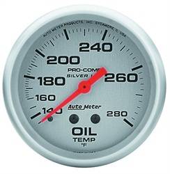 Auto Meter - Ultra-Lite LFGs Oil Temperature Gauge - Auto Meter 4641 UPC: 046074046414 - Image 1