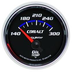 Auto Meter - Cobalt Electric Oil Temperature Gauge - Auto Meter 6148 UPC: 046074061486 - Image 1