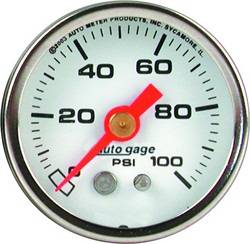 Auto Meter - Autogage Fuel Pressure Gauge - Auto Meter 2177 UPC: 046074021770 - Image 1