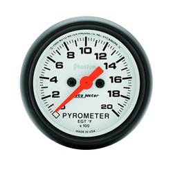 Auto Meter - Phantom Electric Pyrometer Gauge Kit - Auto Meter 5745 UPC: 046074057458 - Image 1