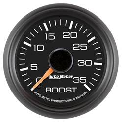 Auto Meter - Chevy Factory Match Mechanical Boost Gauge - Auto Meter 8304 UPC: 046074083044 - Image 1