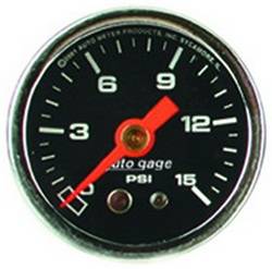 Auto Meter - Autogage Fuel Pressure Gauge - Auto Meter 2172 UPC: 046074021725 - Image 1