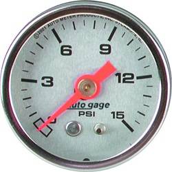 Auto Meter - Autogage Fuel Pressure Gauge - Auto Meter 2178 UPC: 046074021787 - Image 1