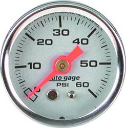 Auto Meter - Autogage Fuel Pressure Gauge - Auto Meter 2179 UPC: 046074021794 - Image 1