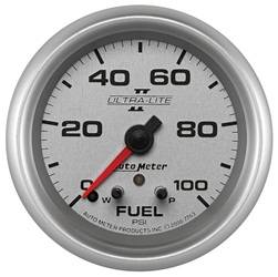 Auto Meter - Ultra-Lite II Electric Fuel Pressure Gauge - Auto Meter 7763 UPC: 046074077630 - Image 1