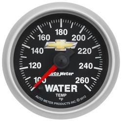 Auto Meter - GM Series Electric Water Temperature Gauge - Auto Meter 880446 UPC: 046074148415 - Image 1